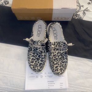 Women’s Leopard Hey Dudes